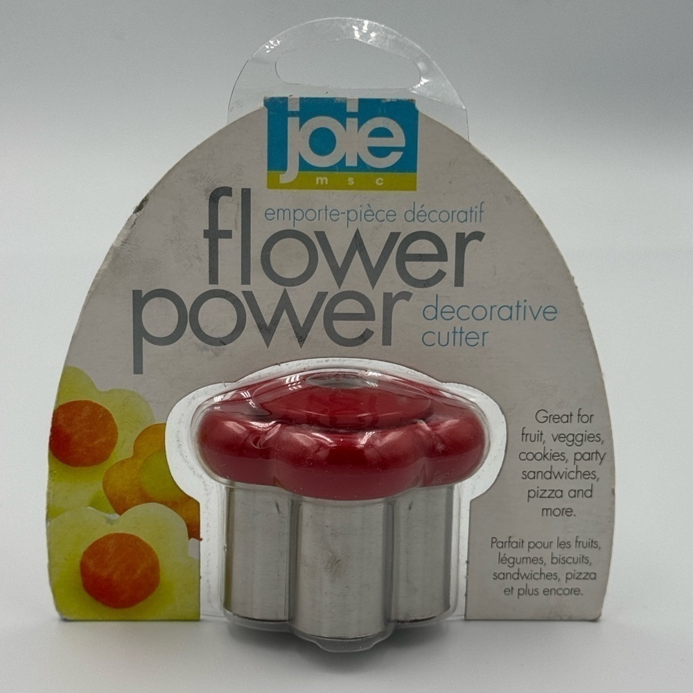 New Joie Flower Power Decorative Culinary Cutter
